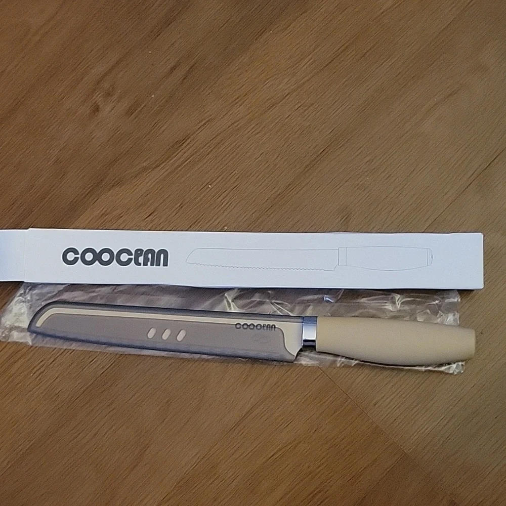 Cooclan serrated bread knife 8